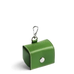 Daylesford Organic Apple Leather Poo Bag Holder Green