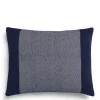 Daylesford Organic Borderline Cushion Navy