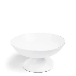 Daylesford Organic Campagna Footed Bowl White