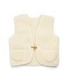 Daylesford Organic Childrens Gilet Natural Wool