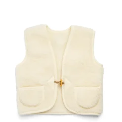 Daylesford Organic Childrens Gilet Natural Wool