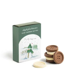 Daylesford Organic Chocolate Snowman Buttons