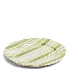 Daylesford Organic Circus Stripe Green Charger Plate