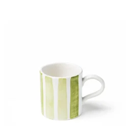 Daylesford Organic Circus Stripe Green Mug