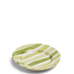 Daylesford Organic Circus Stripe Green Side Plate