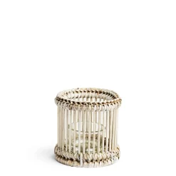 Daylesford Organic Cove Candle Holder White Wash