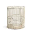 Daylesford Organic Cove Candle Holder White Wash Large