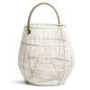 Daylesford Organic Cove Lantern White Wash Large