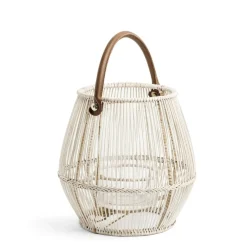 Daylesford Organic Cove Lantern White Wash Small