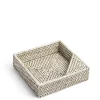 Daylesford Organic Cove Napkin Holder White Wash