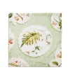Daylesford Organic Daylesford x Colefax Quince Garden Napkin in Green With Fern