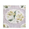Daylesford Organic Daylesford x Colefax Quince Garden Napkin in Lilac With Tulips
