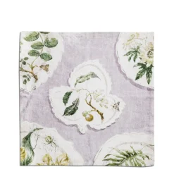 Daylesford Organic Daylesford x Colefax Quince Garden Napkin in Lilac With Hazel