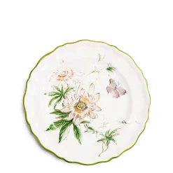 Daylesford Organic Daylesford x Colefax Quince Garden Dinner Plate With Passion Flower