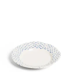 Daylesford Organic Dot Pasta Bowl Blue