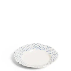 Daylesford Organic Dot Side Plate Blue