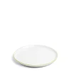 Daylesford Organic Edge Breakfast Plate Green