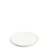 Daylesford Organic Edge Dessert Plate Green