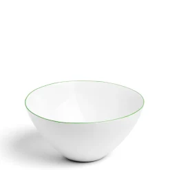 Daylesford Organic Edge Salad Bowl Dark Green