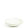 Daylesford Organic Edge Soup Plate Green