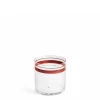 Daylesford Organic Fine Stripes Low Tumbler Claret