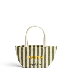 Daylesford Organic Fresh Stripe Mini Bag Green