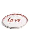 Daylesford Organic Galley Love Large Red Plate