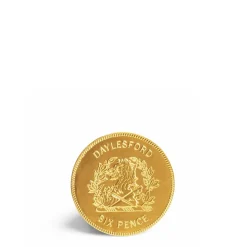 Daylesford Organic Gold Chocolate Coin