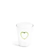 Daylesford Organic Green Heart Glass