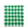 Daylesford Organic Green & White Check Napkin