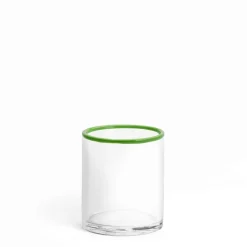 Daylesford Organic Idbury Low Ball Green Rim