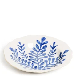 Daylesford Organic Leaf Bowl Blue Large