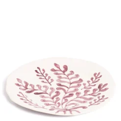 Daylesford Organic Leaf Charger Pink
