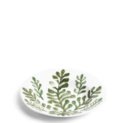 Daylesford Organic Leaf Shallow Bowl Green