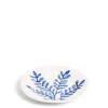 Daylesford Organic Leaf Side Plate Blue