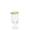 Daylesford Organic Ledbury Wine Glass Green Tipped