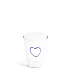 Daylesford Organic Lilac Heart Glass