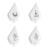 Daylesford Organic Linen Nina Fuga Animal Napkin Set