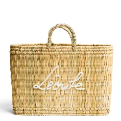Daylesford Organic Léoube White Basket Bag