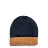 Daylesford Organic Maidens Hat Navy & Camel