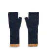 Daylesford Organic Maidens Mittens Navy & Camel