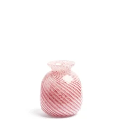 Daylesford Organic Miro Pink Spiral Stripe Vase