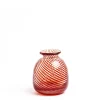 Daylesford Organic Miro Red Spiral Stripe Vase