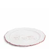 Daylesford Organic Mushroom Dance Plate Claret