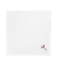 Daylesford Organic Mushroom Napkin Parasol Claret
