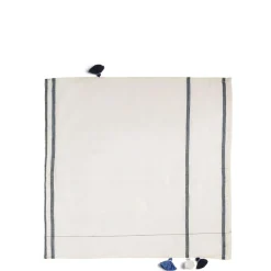 Daylesford Organic Nila Margin Napkin Blue