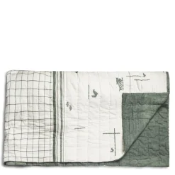 Daylesford Organic Nila Pasture Square Quilt