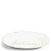 Daylesford Organic Oddington Oval Platter Green Delicious