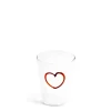Daylesford Organic Red Heart Glass