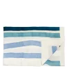 Daylesford Organic Rigato Blue Tablecloth